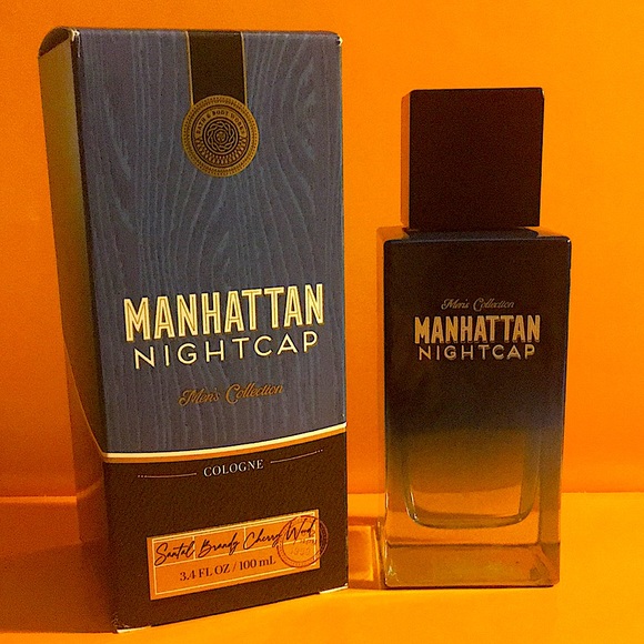 BBW Manhattan Nightcap Cologne Fragrance for Men Bath & Body Works Spray New NWT - Picture 2 of 11